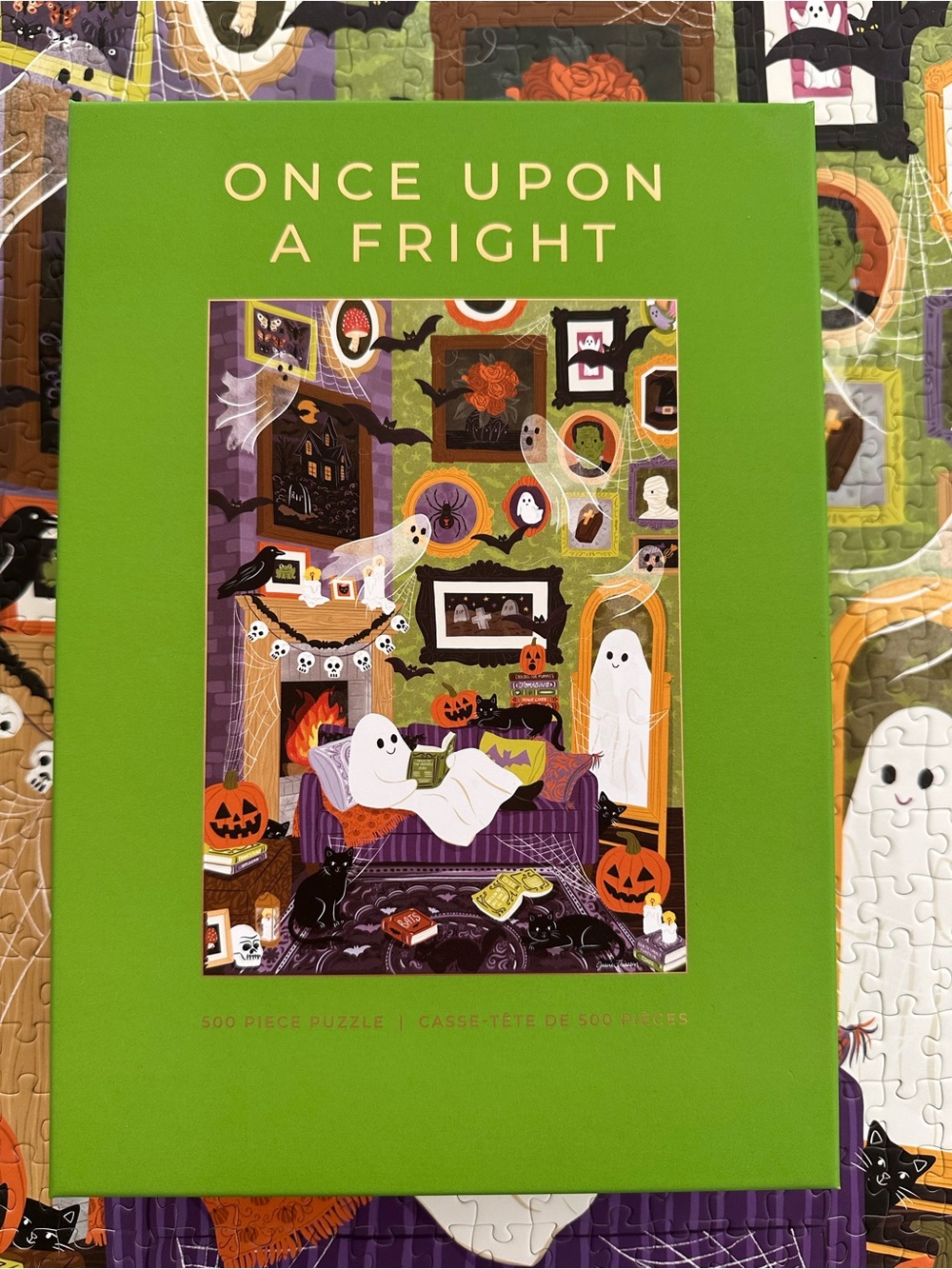 Once Upon a Fright 500-Piece Halloween Hobbry Puzzle 🧩